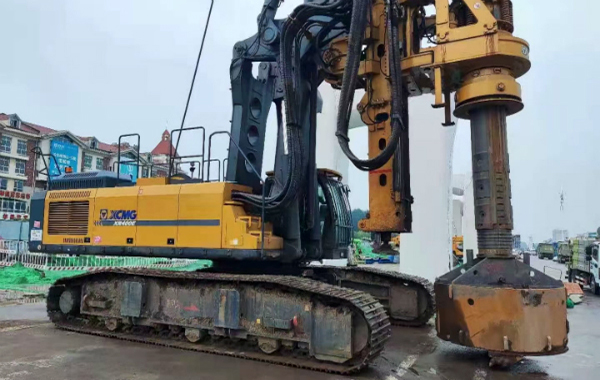 XR400E旋挖鉆機(jī)入巖成孔效率如何 XR400E旋挖鉆機(jī)入巖成孔效率如何